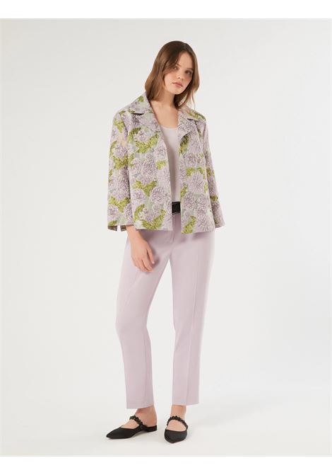 Pantaloni slim in tessuto fluido PERSONA by M.Rinaldi | REGGINA010